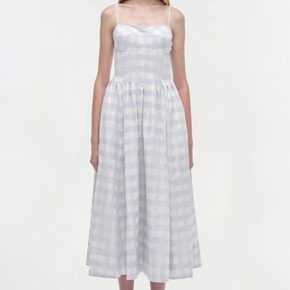 SIMKHAI Kittiya Cotton Midi Dress